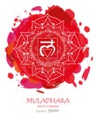 Muladhara chakra Royalty Free Stock Photo