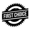 First Choice rubber stamp