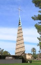 USA, AZ/Phoenix: F. Lloyd Wright Church/Bell Tower Royalty Free Stock Photo