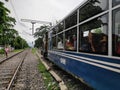 First class coach of the UNESCO recognized Toy train of the Darjeeling Himalayan Railways