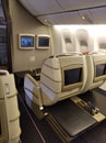 First Class Cockpit LATAM flight