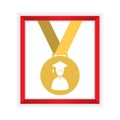 First Class Honors Gold Medal Graduation Royalty Free Stock Photo