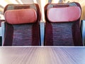 First Class Train Seating Royalty Free Stock Photo