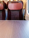 First Class Train Seating Royalty Free Stock Photo