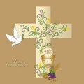 First communion Royalty Free Stock Photo