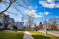 First Congregational Church Canandaigua, NY Royalty Free Stock Photo