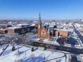 First Congregational Church, Natick, MA, USA Royalty Free Stock Photo