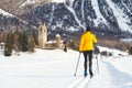 First cross-country skiing tests with classic alternating technique