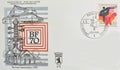 First Day Cover Letter with Cancelled postage stamp printed by Germany, Berlin