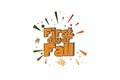 First day of Fall holiday concept Royalty Free Stock Photo