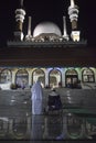 The first day at tarawih prayer MAJT Semarang