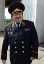 First Deputy Chief of the Main Directorate for Road Traffic Safety of the Ministry of Internal Affairs of the Russian Federation L Royalty Free Stock Photo