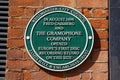 First Disc Recording Studio Plaque in London, UK