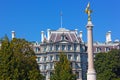 The First Division Monument, Washington DC. Royalty Free Stock Photo