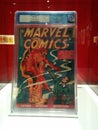 First ever issue of Marvel Comics at MoPOP exhibit in Seattle