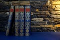 First Four Volume of an Old Encyclopaedia