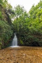 First Gabrovo waterfall in Belasica Mountain, Novo Selo, Republic of Macedonia