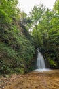 First Gabrovo waterfall in Belasica Mountain, Novo Selo, Republic of Macedonia