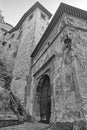 First gate to the Orava Castle, Oravsky Podzamok, Slovakia, Europe Royalty Free Stock Photo
