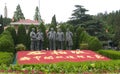 The first generation of leaders sculptures statue, China.