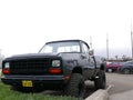 First generation of a pickup truck Dodge Ram, Lima Royalty Free Stock Photo