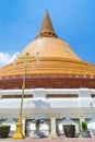 The First Grand Pagoda in Nakornpathom, Thailand Royalty Free Stock Photo