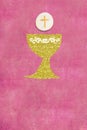 First Holy Communion cards Royalty Free Stock Photo