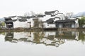 Chinese traditional Hui Style ancient architecture Royalty Free Stock Photo