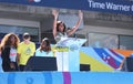 First Lady Michelle Obama Encourages Kids to Stay Active at Arthur Ashe Kids Day at Billie Jean King National Tennis Center