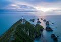 First light view of lighthouse Royalty Free Stock Photo