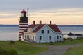 First Light on West Quoddy Head Lighthouse