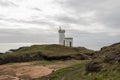 Elie Ness Lighthouse in coastal town Elie, Scotland, UK