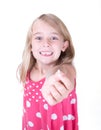 First loose tooth Royalty Free Stock Photo