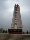 The first monument to the Central Red Army`s Long March