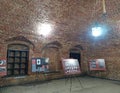 Inside the oldest Printing Court in Moscow. Nikolskaja street Historical center. Russia Royalty Free Stock Photo