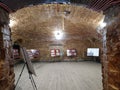 Inside the oldest Printing Court in Moscow. Nikolskaja street Historical center. Russia Royalty Free Stock Photo