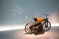 The first motorcycle 1885