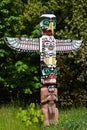 First Nations Totem Pole Royalty Free Stock Photo