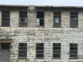 Final derelict remains of San Francisco Navy Ship Yard, from WW2, 3. Royalty Free Stock Photo