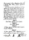 First page of Spanish Constitution of 1812, also called La Pepa