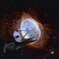 The first photograph of the James Webb telescope. NASA Webb Captures Dying Star Final Performance in Fine Detail