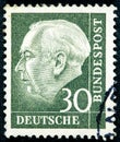 The first President of the Federal Republic of Germany Theodor Heuss