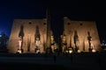 Luxor Temple at night, Egypt