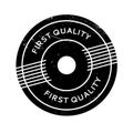 First Quality rubber stamp Royalty Free Stock Photo