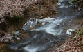 First realy cold weather freezes creek water