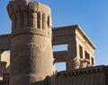 Columns of Phiale temple - Art and Architecture - Egypt Royalty Free Stock Photo