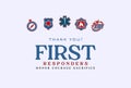 First Responders Day Royalty Free Stock Photo