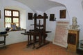 Old printing press museum exhibition Brasov Romania