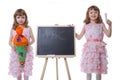 First school day Royalty Free Stock Photo