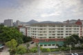 Xiamen first middle school in the afternoon, adobe rgb Royalty Free Stock Photo